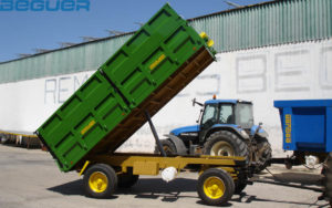 Carro agrícola de volteo 8000 kg Beguer